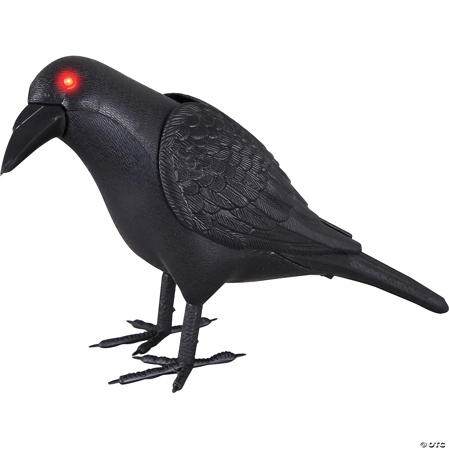 10.5 Animated Black Crow Decoration 1 10.5 Animated Black Crow Decoration