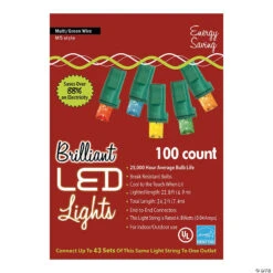 100L MU Holiday LED Lights - M5 Style