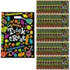 12 1/2 X 17 Bulk Large Sweet Halloween Trick-Or-Treat Plastic Goody Bags - 50 Pc.
