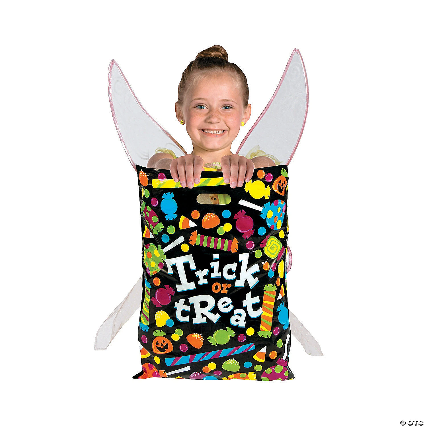 12 1/2 X 17 Bulk Large Sweet Halloween Trick-Or-Treat Plastic Goody Bags - 50 Pc. 3 12 1/2 X 17 Bulk Large Sweet Halloween Trick-Or-Treat Plastic Goody Bags - 50 Pc. - Image 3