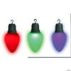 13 Hanging Christmas Light Bulb Set With Timer - 3 Pc.