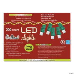200-Count M5 LED Pure White String Lights