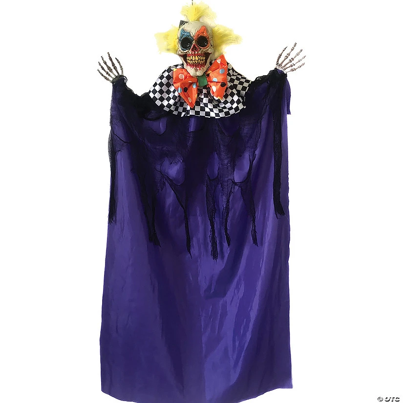 35 Hanging Creepy Clown Decoration 1 35 Hanging Creepy Clown Decoration