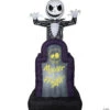 42 Blow Up Inflatable Nightmare Before Christmas Master Of Fright Jack Skellington Halloween Outdoor Yard Decoration