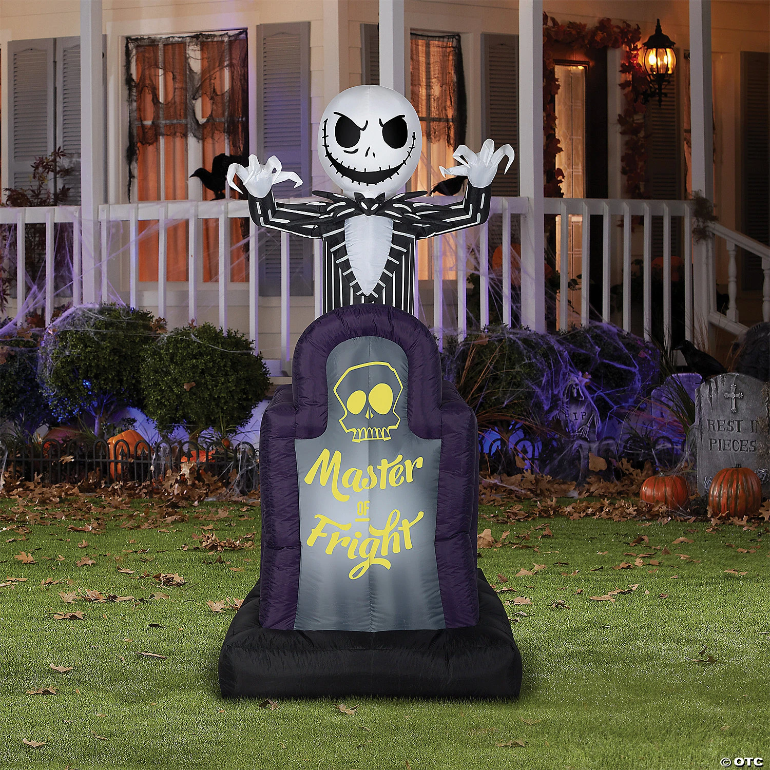 42 Blow Up Inflatable Nightmare Before Christmas Master Of Fright Jack Skellington Halloween Outdoor Yard Decoration 2 42 Blow Up Inflatable Nightmare Before Christmas Master Of Fright Jack Skellington Halloween Outdoor Yard Decoration - Image 2