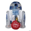 42 Blow Up Inflatable Star Wars R2D2 With Ornament Outdoor Yard Decoration