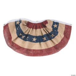 43 X 20 Burlap Patriotic Bunting