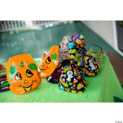 5 X 11 1/2 Halloween Ghost Cellophane Treat Bags - 12 Pc. -Halloween Costumes Sale 5 x 11 1 2 halloween ghost cellophane treat bags 12 pc 25 8731 a03