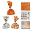 5 X 11 Spooky Halloween Cellophane Bag Assortment - 36 Pc.