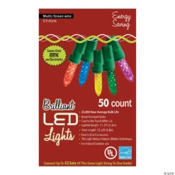 50L MU Holiday LED Lights - C3 Style