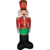 96 Blow Up Inflatable Nutcracker Outdoor Yard Decoration