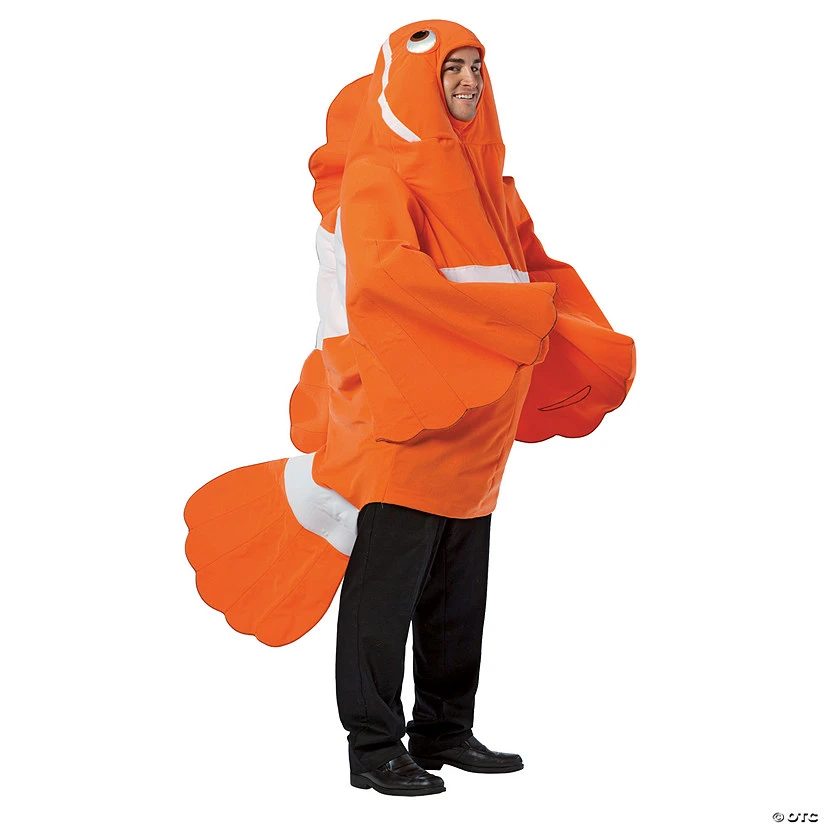 Adult Clownfish Costume 1 Adult Clownfish Costume