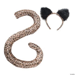 Adult Leopard Tail & Ears Set