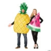 Adult Pineapple And Watermelon Couple Costumes