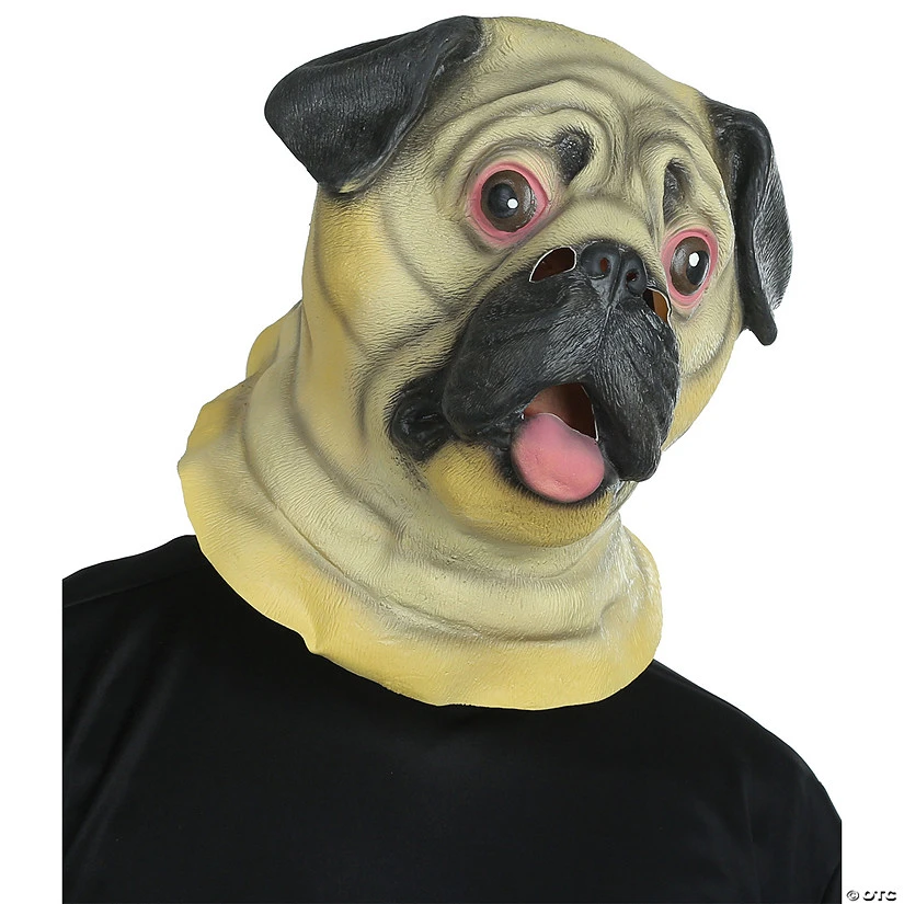 Adult Pug Mask 1 Adult Pug Mask
