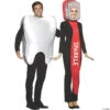 Adult Tooth And Toothbrush Couple Costumes