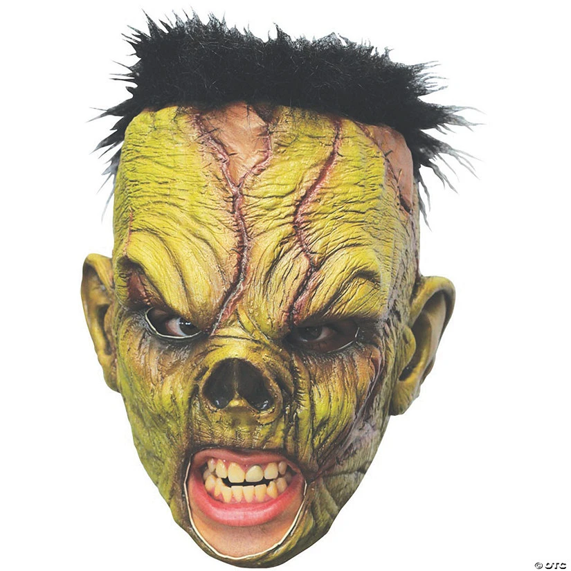 Adult's Deluxe Chinless Monster Mask 1 Adult's Deluxe Chinless Monster Mask