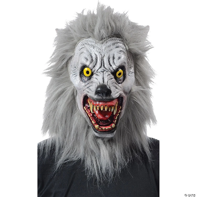 Albino Werewolf Mask 1 Albino Werewolf Mask