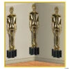 Awards Night Male Statuette Plastic Backdrop