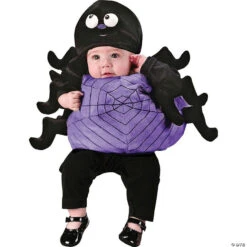 Baby Spider Vest With Hat Costume - Up To 24 Months
