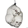 Bag Of Skulls Decoration - 6 Pieces