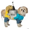 Beer Keg Dog Costume