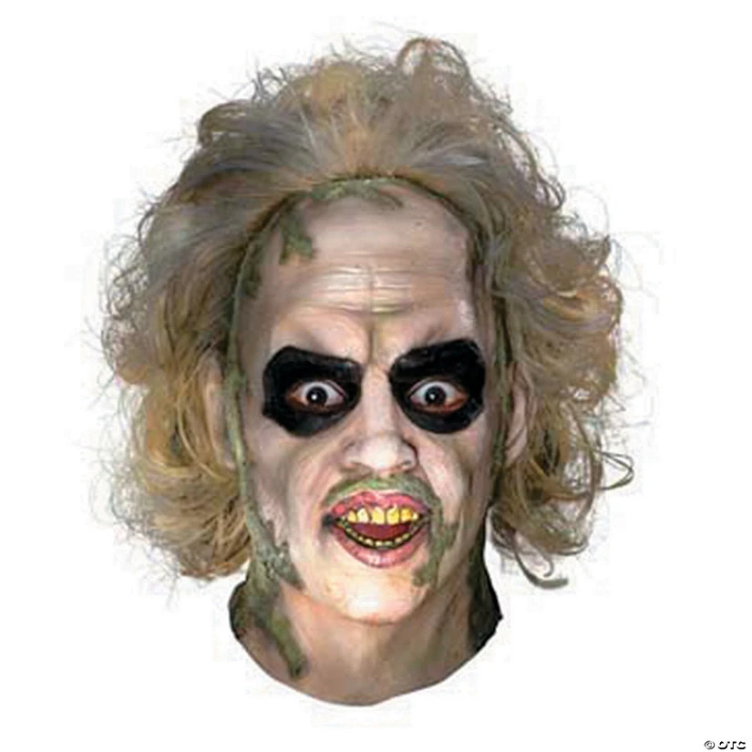 Beetlejuice™ Overhead Latex Mask 1 Beetlejuice™ Overhead Latex Mask