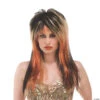Black, Blonde & Copper Punk Diva Wig