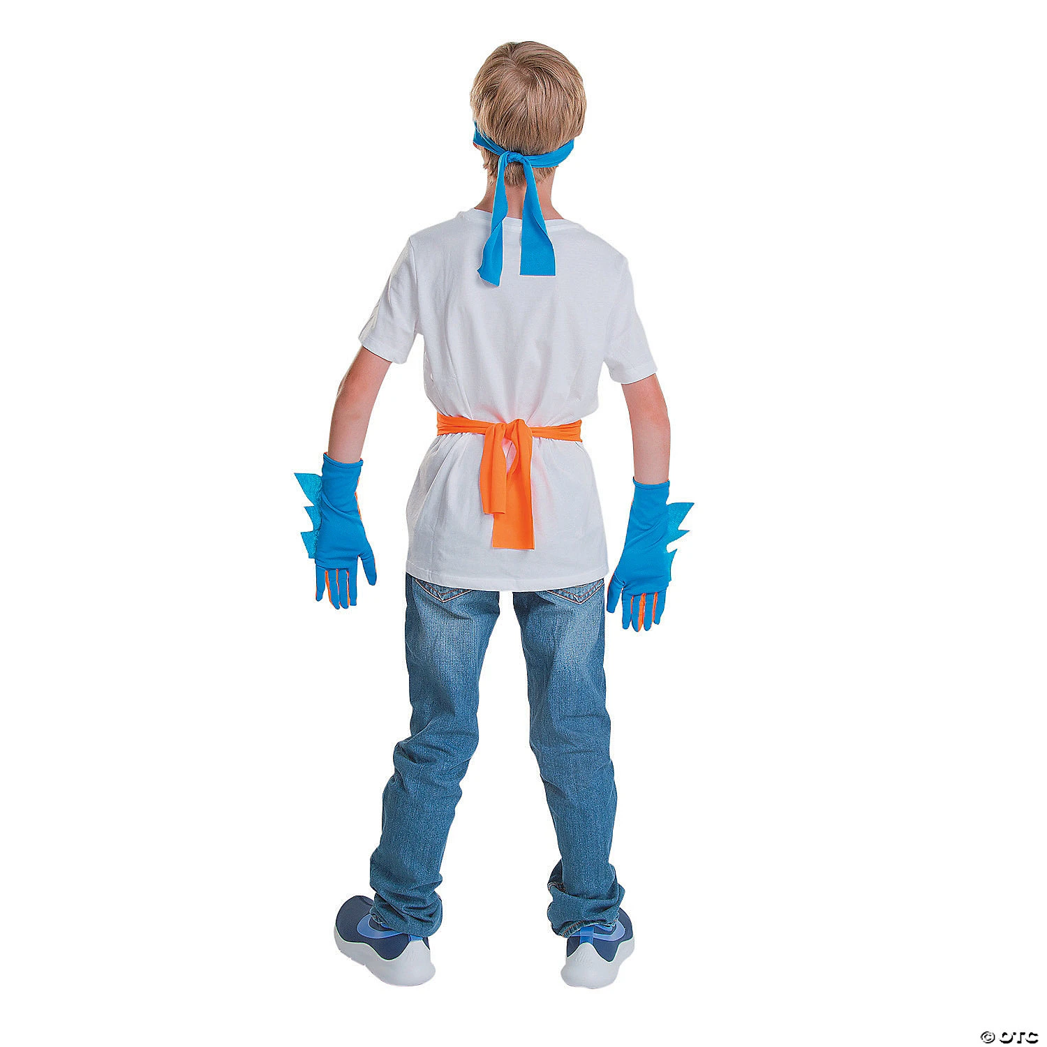 Blue & Orange Superhero Accessories - 4 Pc. 2 Blue & Orange Superhero Accessories - 4 Pc. - Image 2