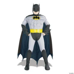 Boy's Batman With Muscle Chest Costume