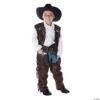 Boy's Cowboy Chaps & Vest Costume