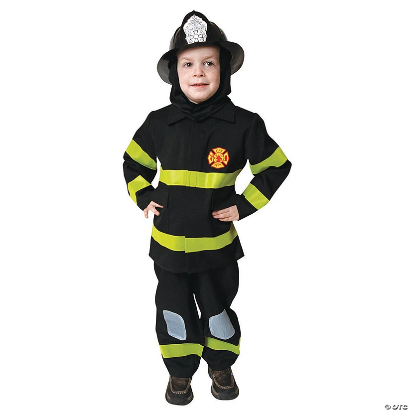 Boy's Fire Fighter Costume 1 Boy's Fire Fighter Costume