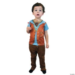 Boy's Hairy Chest Hippie Costume