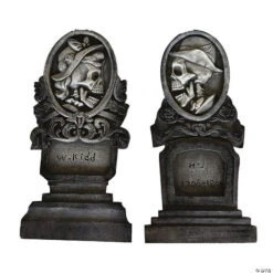 Bride And Groom Tombstone Set