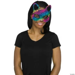 Cat Masks With Tattoos Rainbow