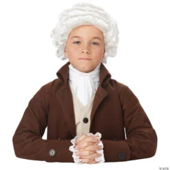 Child Colonial Man Wig