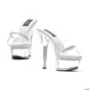 Clear Jesse High Heel Platform Shoes