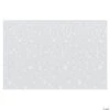 Clear Snowflake Print Backdrop - 3 Pc.