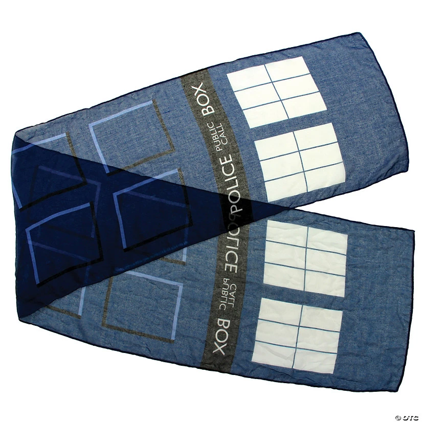 Doctor Who Tardis Scarf 1 Doctor Who Tardis Scarf