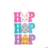 Easter Hop Glitter Sign