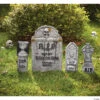 Foam Tombstone Yard Decoration Set - 4 Pc.