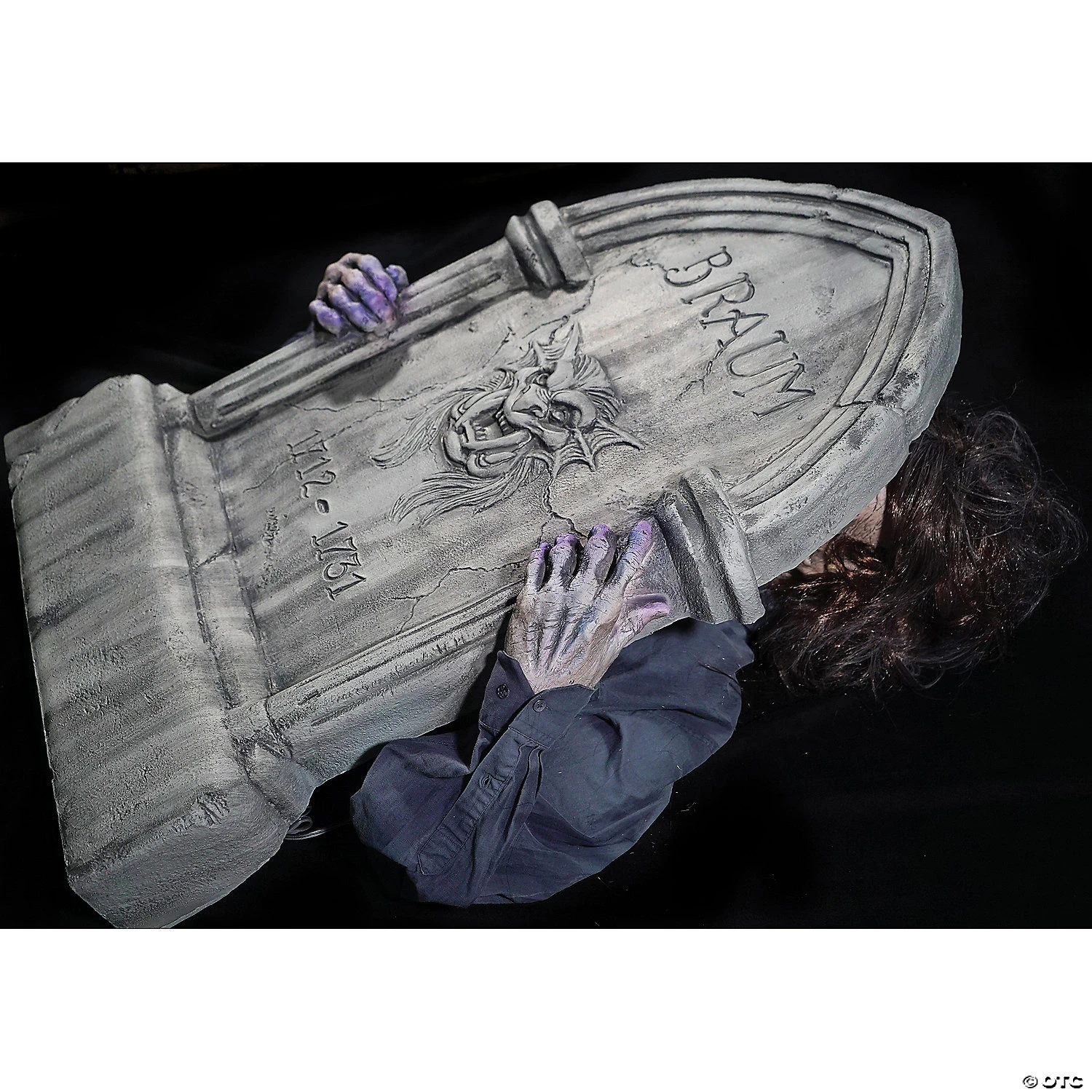 Frightronics 24 X 36 Dead Weight Tomb Animated Prop 2 Frightronics 24 X 36 Dead Weight Tomb Animated Prop - Image 2