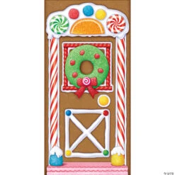 Gingerbread House Door Cover