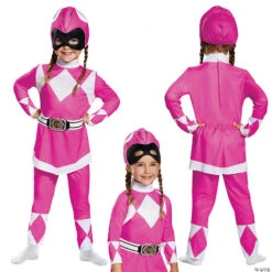 Girl’s Classic Power Rangers™ Pink Ranger Costume