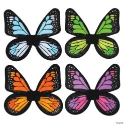 Girl’s Satin Butterfly Wings