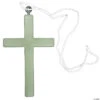 Glow In The Dark Cross Necklace