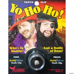 Gold/Silver Tooth Clip