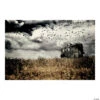 Haunted Farmhouse Backdrop - 3 Pc.