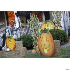 Jack-O-Lantern Cardboard Stand-Ups Halloween Decorations - 3 Pc. 5 Jack-O-Lantern Cardboard Stand-Ups Halloween Decorations - 3 Pc. -Halloween Costumes Sale jack o lantern cardboard stand ups halloween decorations 3 pc 25 5887 a02