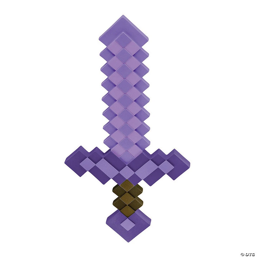Kid's Minecraft Enchanted Purple Sword 1 Kid's Minecraft Enchanted Purple Sword